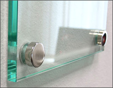 Glass-Holder, металлические держатели, держатели для крепления вплотную к стене